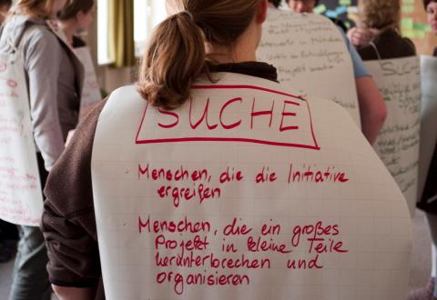 Symbolbild Gemeinschaft gesucht